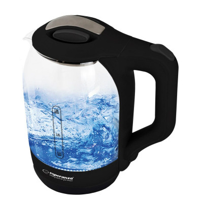 Bollitore Esperanza EKK025K Nero Multicolore Vetro Plastica 1500 W 1,7