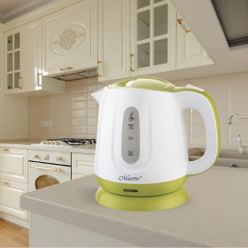 Bollitore Feel Maestro MR013 Bianco Verde Plastica 1100 W