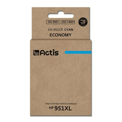 Cartouche d'encre originale Actis KH-951CR Cyan sur la caverne des pri