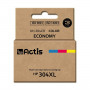 Cartouche d'encre originale Actis KH-304CR Cyan/Magenta/Jaune sur la c