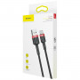 Cavo USB A con USB C Baseus Cafule Nero 2 m
