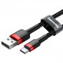Cavo USB A con USB C Baseus Cafule Nero 2 m