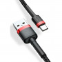 Câble USB A vers USB C Baseus Cafule Noir 2 m