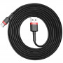 Cavo USB A con USB C Baseus Cafule Nero 2 m