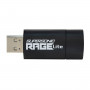 Clé USB Patriot Memory Supersonic Rage Lite Noir Noir/Bleu 32 GB sur 