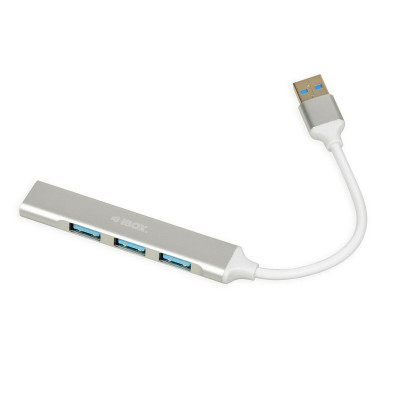 Hub USB Ibox IUH3FAS USB x 4 Blanc sur la caverne des prix