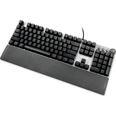 Clavier Ibox AURORA K-3 Noir/Argenté Argenté QWERTY sur la caverne d