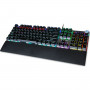 Clavier Ibox AURORA K-3 Noir/Argenté Argenté QWERTY sur la caverne d