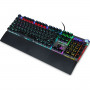 Clavier Ibox AURORA K-3 Noir/Argenté Argenté QWERTY sur la caverne d