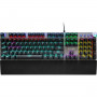 Clavier Ibox AURORA K-3 Noir/Argenté Argenté QWERTY sur la caverne d