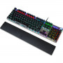 Clavier Ibox AURORA K-3 Noir/Argenté Argenté QWERTY sur la caverne d