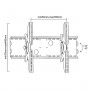 Support de TV MacLean MC-521 B 70" 37" 75 Kg sur la caverne des prix