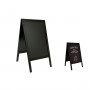 Ardoise Securit Chevalet Double 125 x 69 x 56,5 cm sur la caverne des 