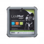 Futternapf für Hunde Lickimat Indoor Keeper Grau Polypropylen