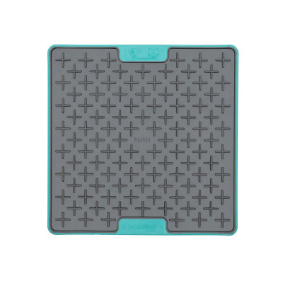 Cushion Lickimat Red Turquoise polypropylene TPR