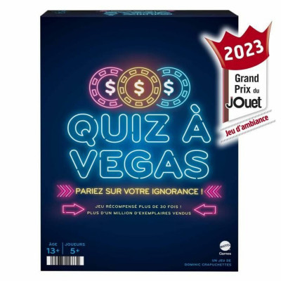 Gioco a quiz Mattel Quiz à Vegas (FR)