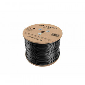 FTP Category 5e Rigid Network Cable Lanberg LCF5-21CU-0305-BK 305 m Bl