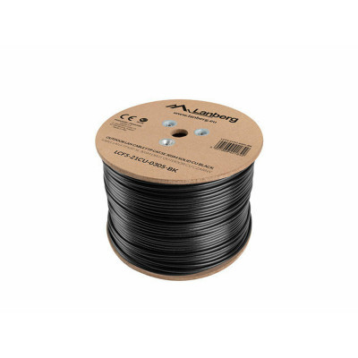 FTP Category 5e Rigid Network Cable Lanberg LCF5-21CU-0305-BK 305 m Bl