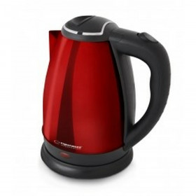 Bollitore Esperanza EKK113R Nero Rosso Acciaio inossidabile Plastica 1