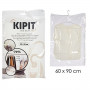 Sacchetti sottovuoto Trasparente Polietilene Plastica 60 x 90 cm (12 U