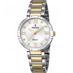 Orologio Uomo Festina F16937/A Oro Argentato