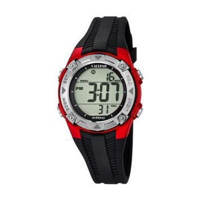Montre Homme Calypso K5685/6 Noir Gris (Ø 35 mm) sur la caverne des p