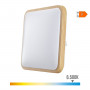 LED Wall Light EDM Squared Surface 18 W 33 x 33 x 7 cm (6400 K)