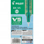 Boligrafo de tinta líquida Pilot V-5 Hi-Tecpoint Verde 0,3 mm (12 Uni