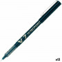 stylo à encre liquide Pilot V-7 Hi-Tecpoint Noir 0,5 mm (12 Unités) 