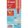 Penna a inchiostro liquido Pilot V7 Hi-Tecpoint Rosso 0,5 mm (12 Unit