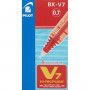 Penna a inchiostro liquido Pilot V7 Hi-Tecpoint Rosso 0,5 mm (12 Unit