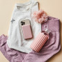 Power Bank with Wireless Charger Kreafunk Pink 5000 mAh