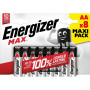 Batteries Energizer LR6 1,5 V (8 Unités) sur la caverne des prix