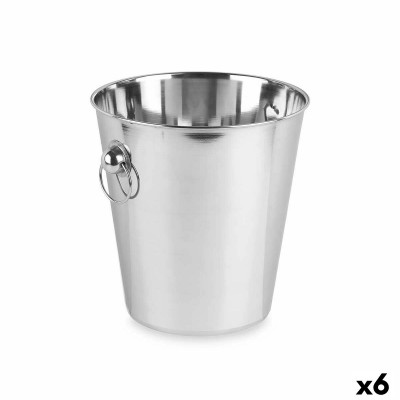 Secchiello per il ghiaccio Argentato Acciaio inossidabile 7,9 L 27 x 2