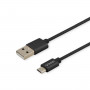 Câble USB A vers USB C Savio CL-129 Noir 2 m sur la caverne des prix