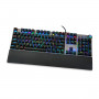 Clavier Ibox AURORA K-4 Noir Noir/Argenté QWERTY sur la caverne des p