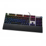 Clavier Ibox AURORA K-4 Noir Noir/Argenté QWERTY sur la caverne des p