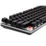 Clavier Ibox AURORA K-4 Noir Noir/Argenté QWERTY sur la caverne des p