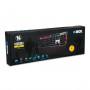Clavier Ibox AURORA K-4 Noir Noir/Argenté QWERTY sur la caverne des p