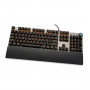 Clavier Ibox AURORA K-4 Noir Noir/Argenté QWERTY sur la caverne des p