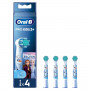 Testina di Ricambio Oral-B EB10 4 FFS FROZEN II Azzurro/Bianco 4 Unit