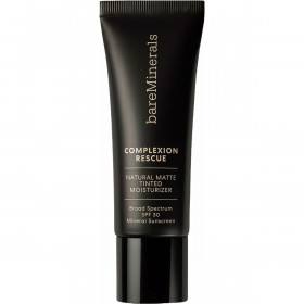 Hydrating Cream with Colour bareMinerals Complexion Rescue Desert Spf