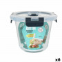Porta pranzo Ermetico Quttin Valvola termoionica 700 ml 14 x 14 x 11 c