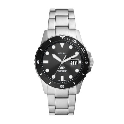 Men's Watch Fossil FS6032 Black Silver
