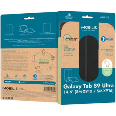 Housse pour Tablette Mobilis 068010 14,6" Galaxy Tab S9 Ultra Noir sur