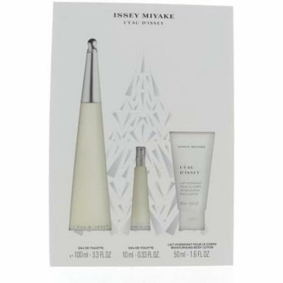Women's Perfume Set Issey Miyake L'Eau D'Issey 3 Pieces