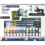 Set di colori acrilici Royal & Langnickel Art Instructor 24 Pezzi Mult