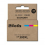 Cartouche d'encre originale Actis KH-300CR Cyan/Magenta/Jaune sur la c