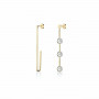 Orecchini Donna Rosefield JALPEG-J182 Acciaio inossidabile 2 cm