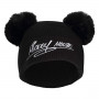 Cappello Mickey Mouse Double Pom Nero